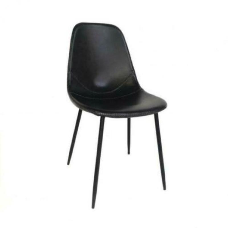 HORECA VINTAGE LEREN KUIPSTOELEN, stoel Charlie Logan 770