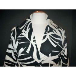 Nieuwe InWear jas met zwart - wit patroon, mt 38