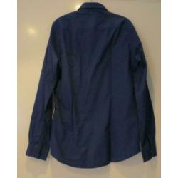Angelo Litricio blauw overhemd maat M