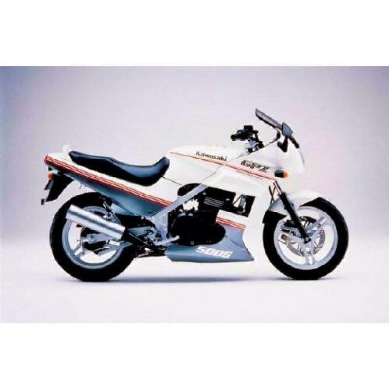 Kawasaki GPZ500 EX500 spatbord kuip binnenspatbord GPZ EX