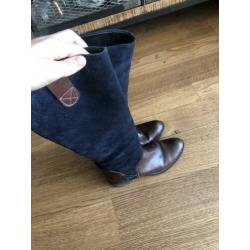 Carmens laarzen donkerblauw 38