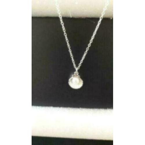 Zilveren ketting schelp zilver.......................3-4
