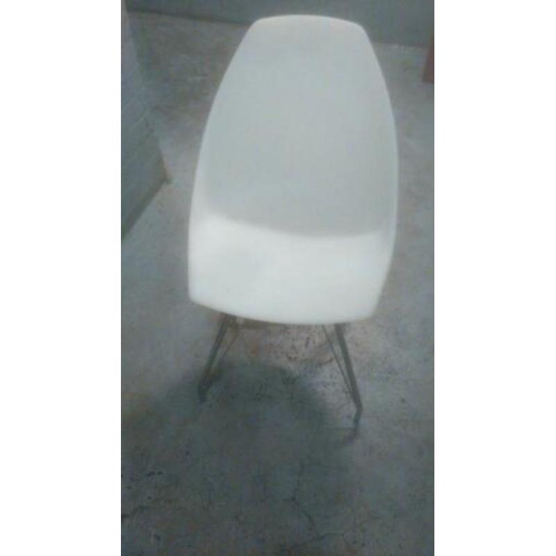 Robuuste kunststof stoel voor buro, eetkamer, etc.