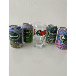 BRANDBIER, 2x ROB SCHOLTE, 2x CORNEILLE, 1x bierglas H.BROOD