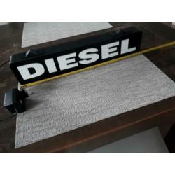 Diesel reclamebalk