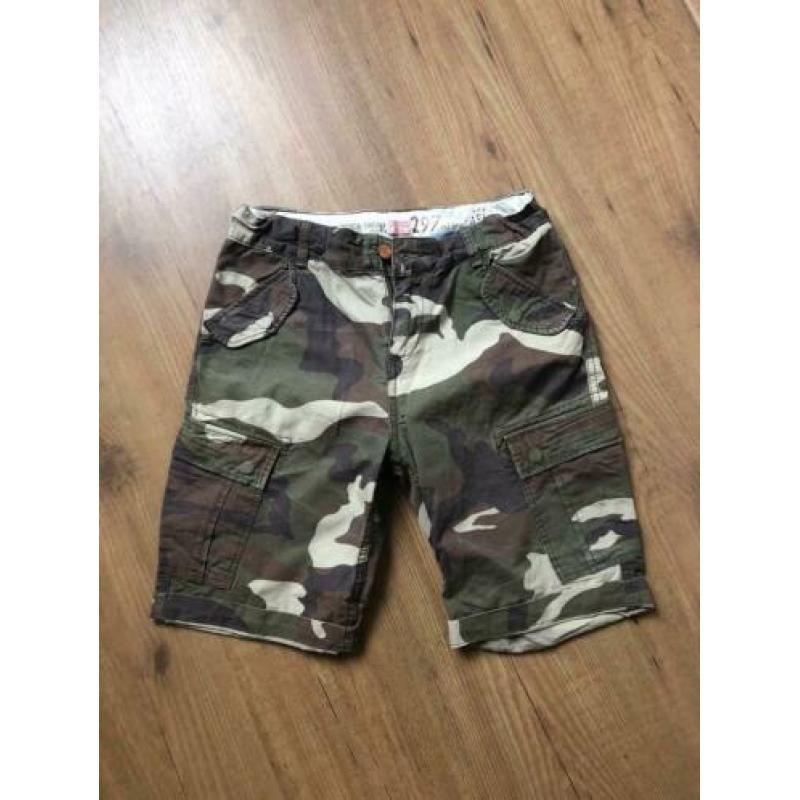 Scotch Shrunk korte camo maat 12/152