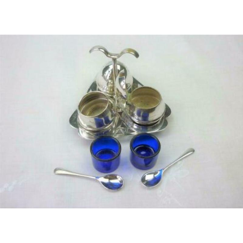 Opruiming Art Deco set 6 dlg. zilverpl./ B2978