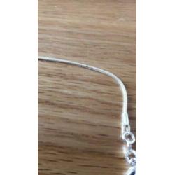 Zilveren ketting schelp zilver.......................3-4