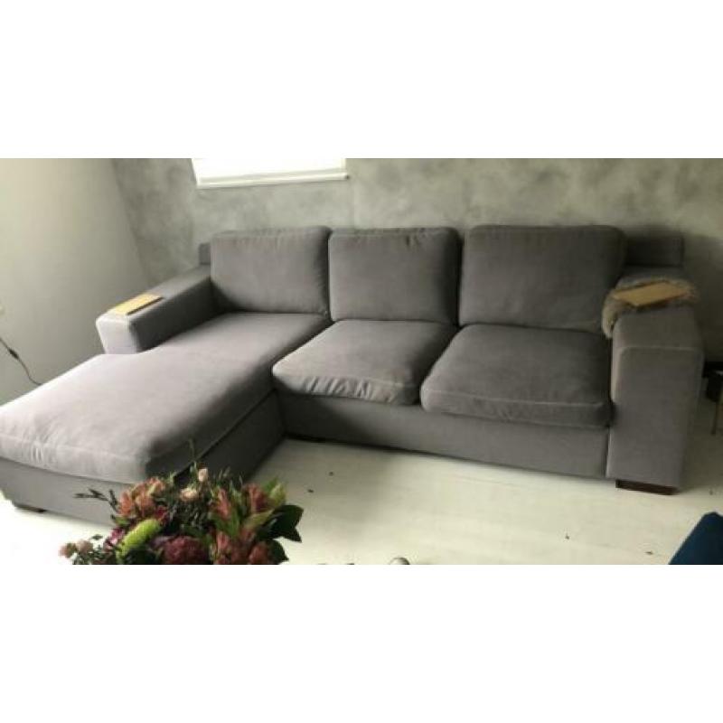 Mooie Driezitsbank grijs loungebank