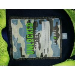Gave jongens zomerjas maat 122/128