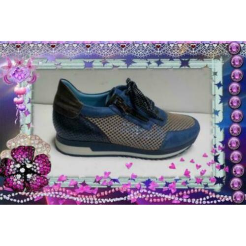 Blauwe Dorking sneakers 41