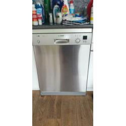 Bosch vaatwasser Silence zilver kleurig