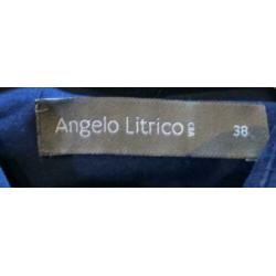 Angelo Litricio blauw overhemd maat M