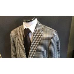 Geruit Colbert van EDUARD DRESSLER by LORO PIANA. Maat 106