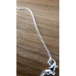 Zilveren ketting schelp zilver.......................3-4