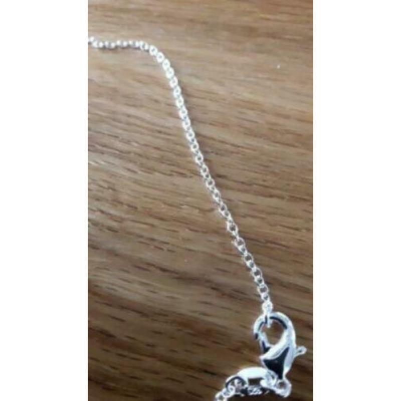 Zilveren ketting schelp zilver.......................3-4