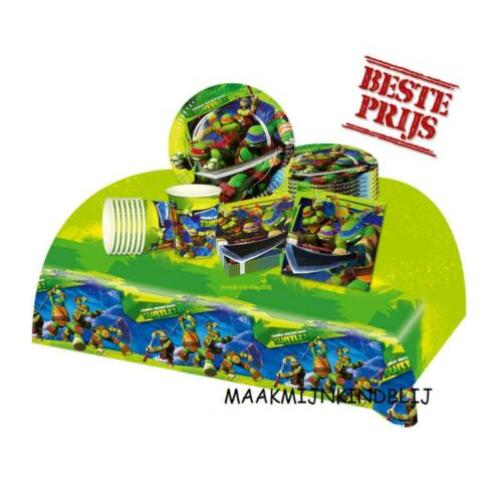 Ninja Turtles feestartikelen feestpakket voor kinderfeest