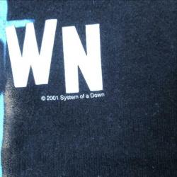 System Of A Down 2001 band shirt metal vintage tour