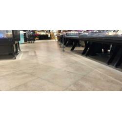 Project / Vloertegels 12 mm DIK / 60x60 /1e kwaliteit