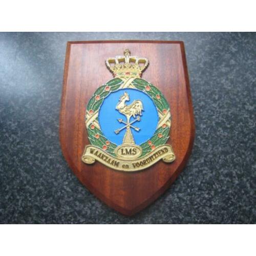 wapenschild -LMS = Luchtmacht Meteorologisch Squadron
