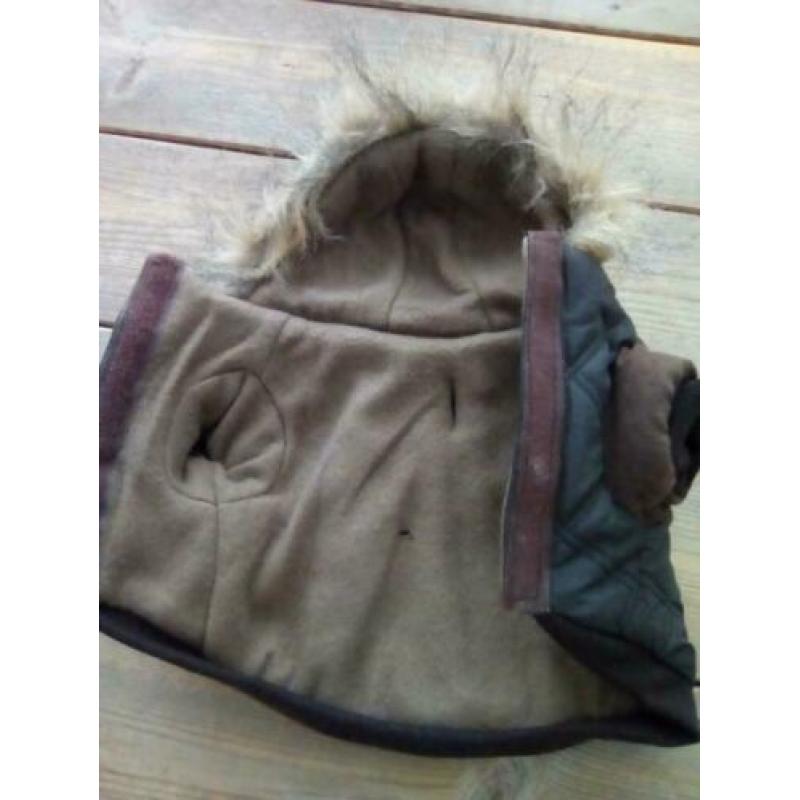 Honden jasje - gewatteerd met fleece voering - kleine hond