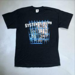 System Of A Down 2001 band shirt metal vintage tour