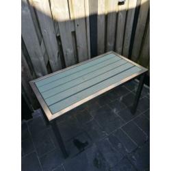 Te koop rvs tuin tafel