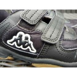 Kappa gymschoenen maat 32 zwart wit klittenband