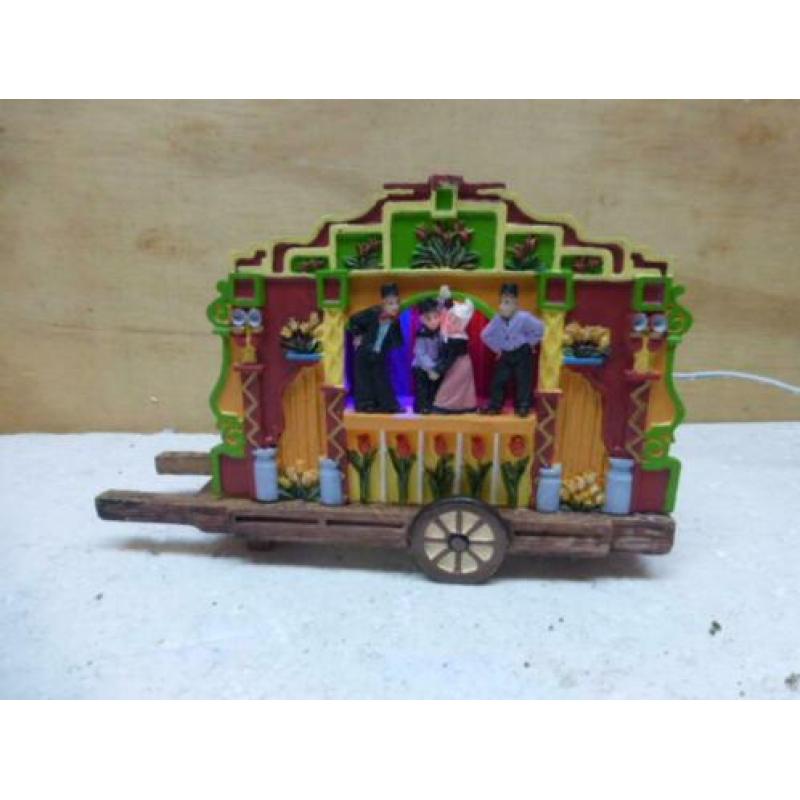 luville draaiorgel de Tulp kerstdorp kersthuisje accessoires