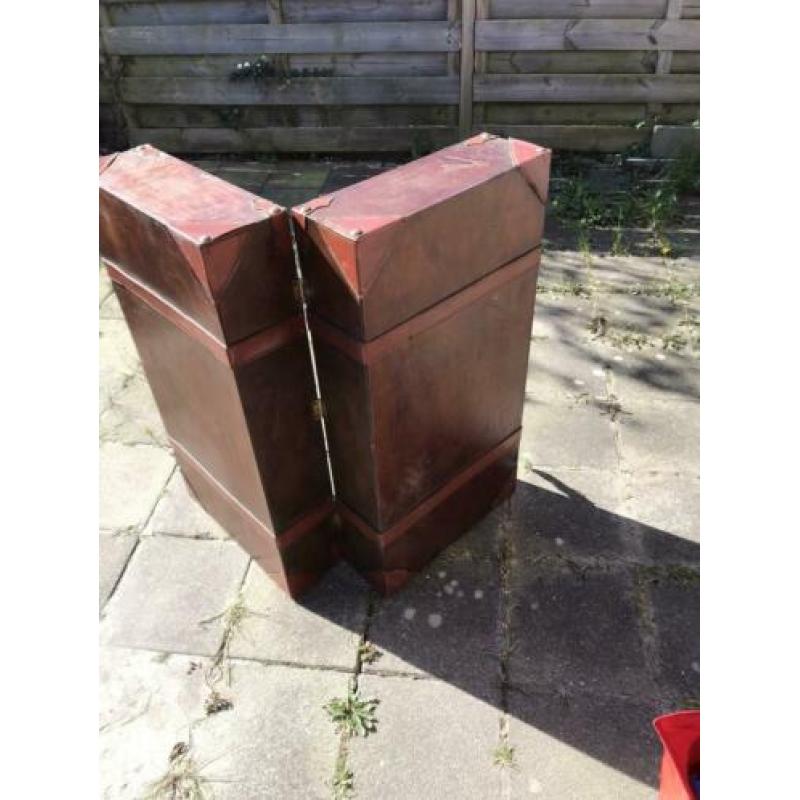 Decoratie cd opbergen koffer reiskosten