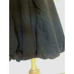 bruine ballon rok SARAH PACINI mt L