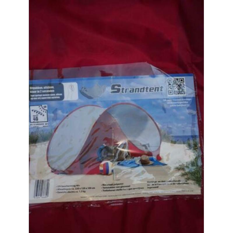 Pop up strandtent 220x120x100