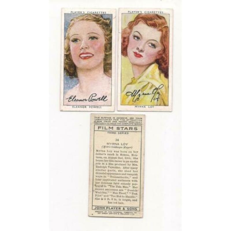 Oude plaatjes "JOHN PLAYER & SONS."