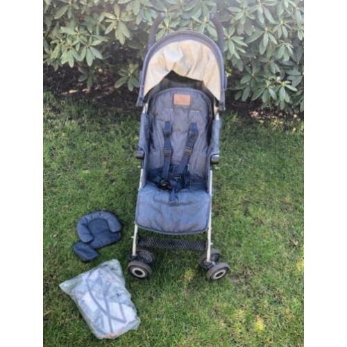 Mac Laren buggy, incl. regenhoes en muggenhoes..