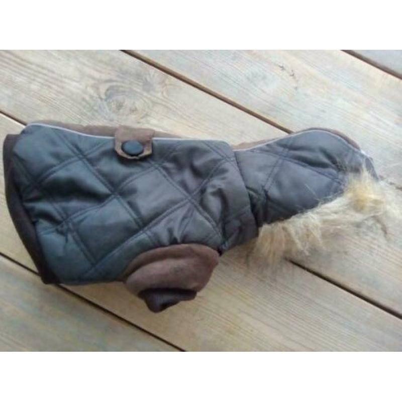 Honden jasje - gewatteerd met fleece voering - kleine hond