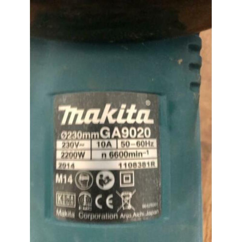 MAKITA GA9020 Haakse slijper 230 mm