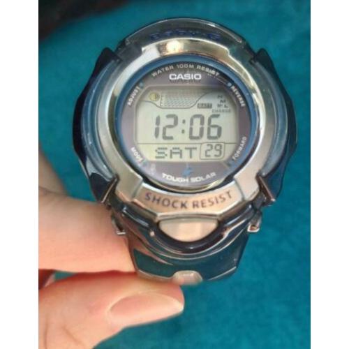 Baby G Casio horloge blauw Water resistant 10 bar dames