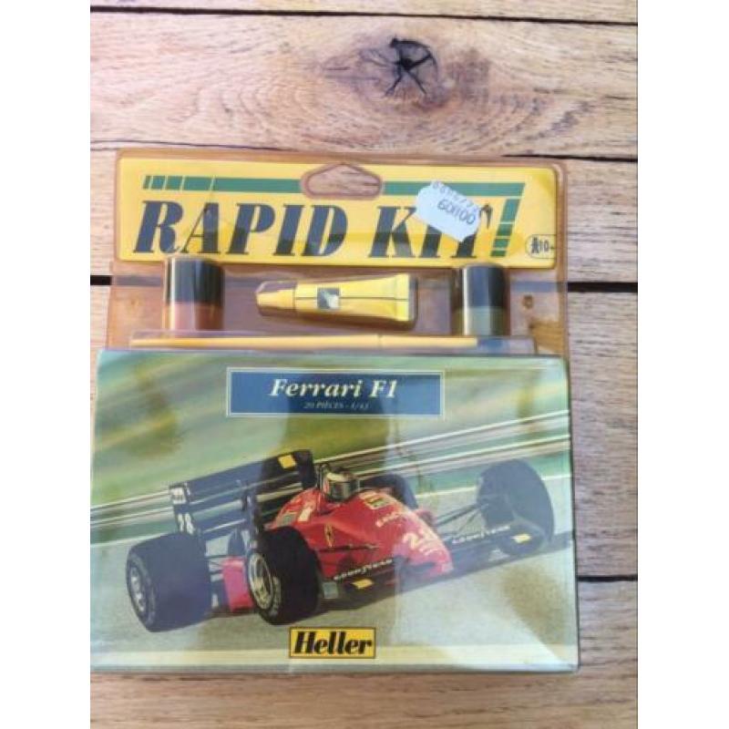 Op zolder gevonden bouwpakket Ferrari F1