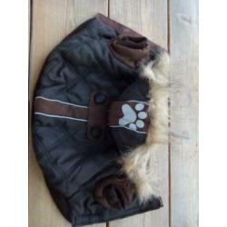 Honden jasje - gewatteerd met fleece voering - kleine hond