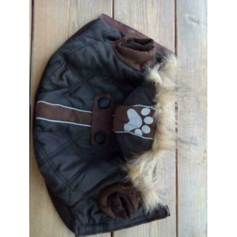 Honden jasje - gewatteerd met fleece voering - kleine hond