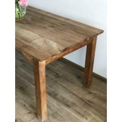 Houten tafel 200 x 90