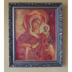 Schilderij / Ikoon Madonna