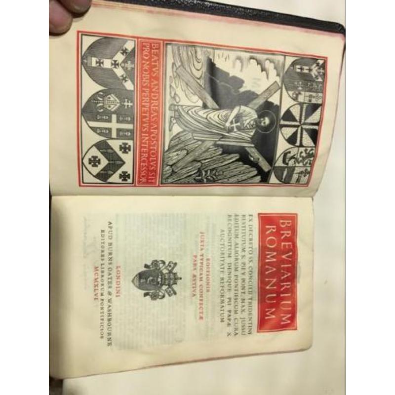 Breviarium romanum boek