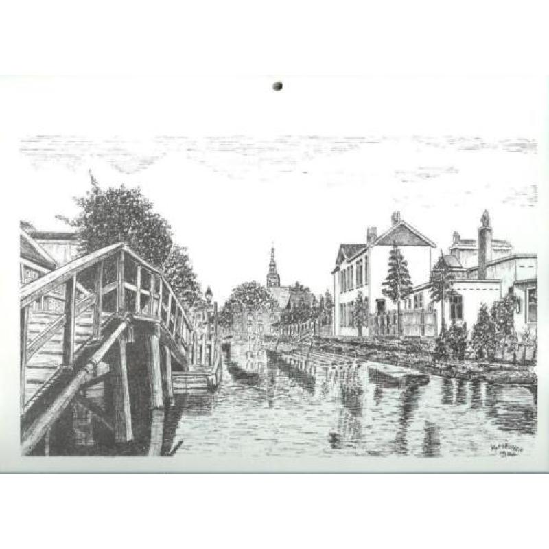 Zaanse Kalender 1995 K.Meinen pentekeningen