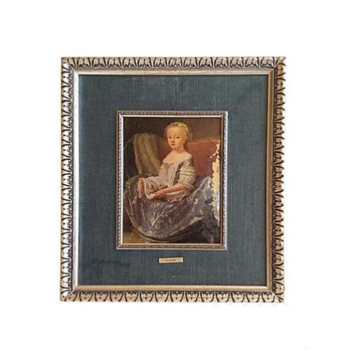 polysmalt -Maria Teresa van Savoye - G. Dupra - reproductie