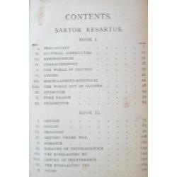 Sartor Resartus - Thomas Carlyle.