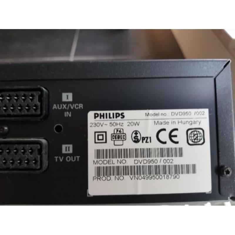 Philips DVD950 Matchline