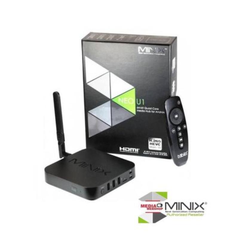 MINIX NEO U1 met NETFLIX, Ziggo Sport, Fox Sport ZiggoGo App
