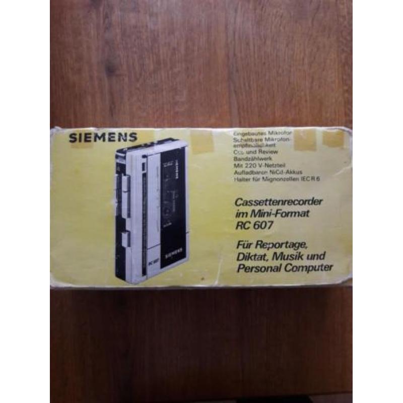Antiek compleet nieuw Siemens Rc 607
