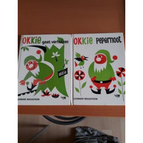 Okki Pepernoot boekjes, 2 stuks.